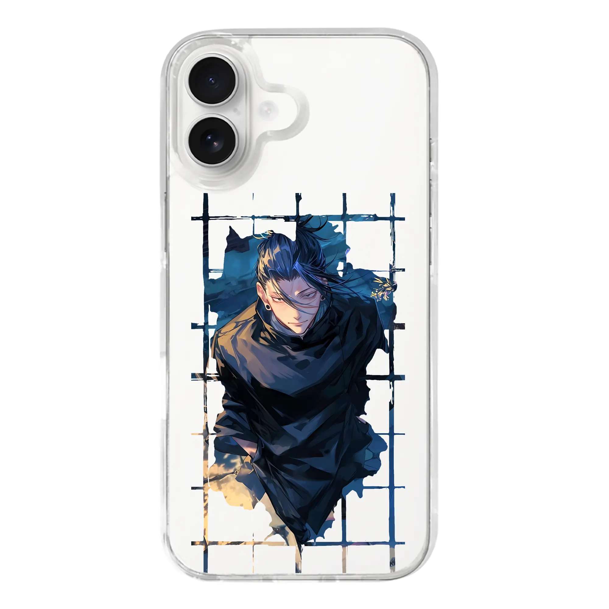 呪術廻戦 グッズ,夏油 傑 - iPhone 17シリーズ 透明スマホケース – 薄型・耐衝撃・精密フィット保護カバー